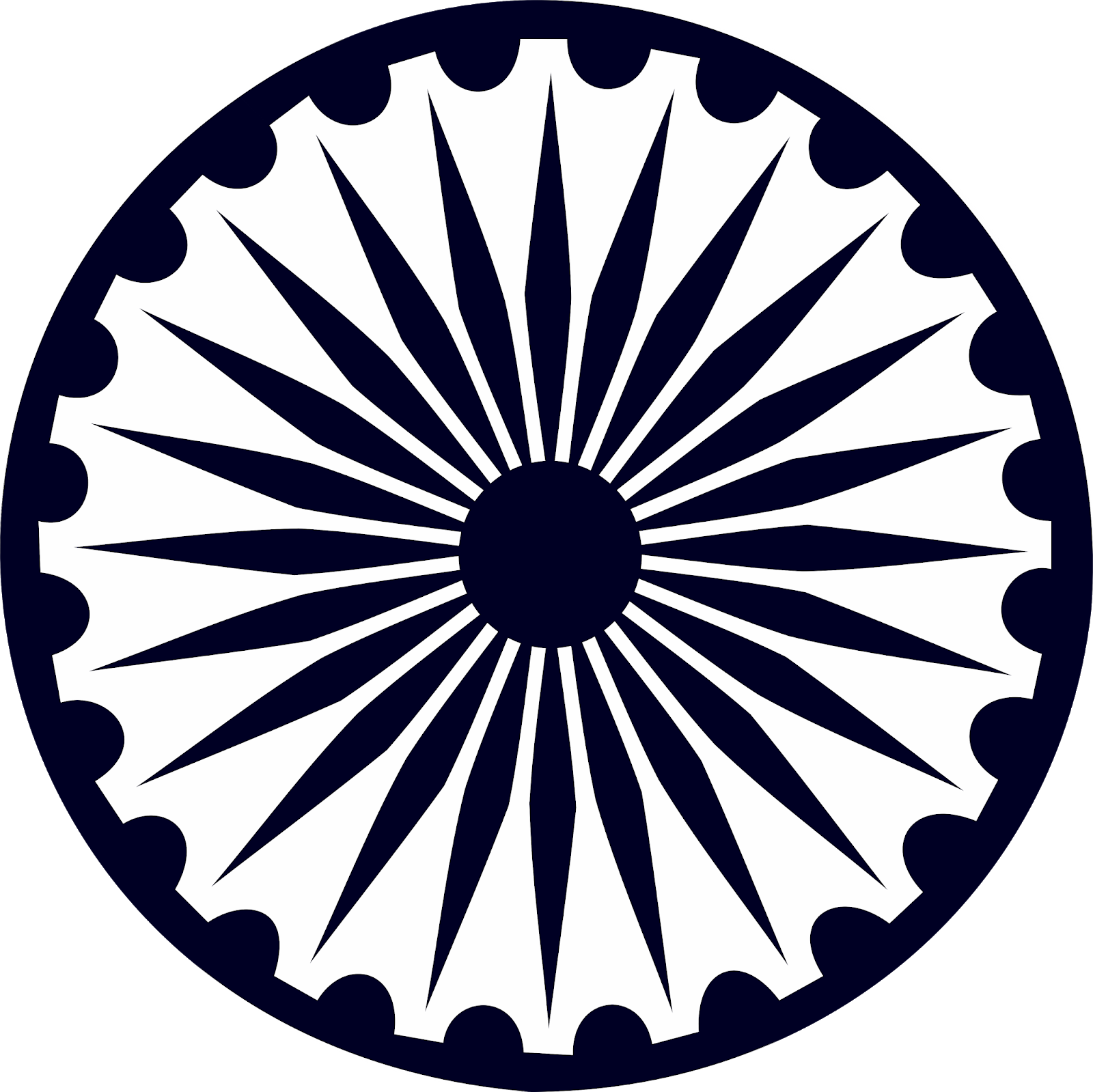 Ashok Chakra logo reference